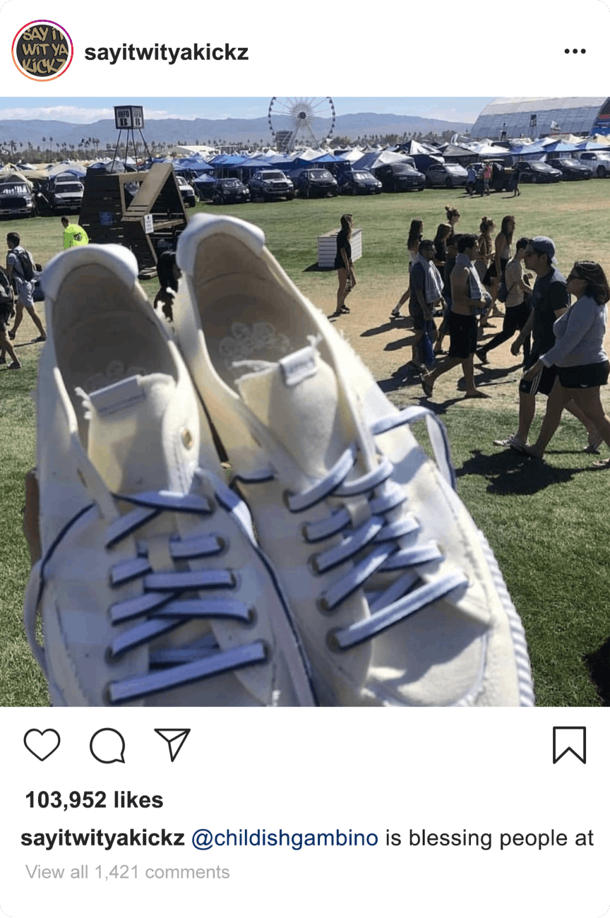 Childish gambino 2025 adidas release date